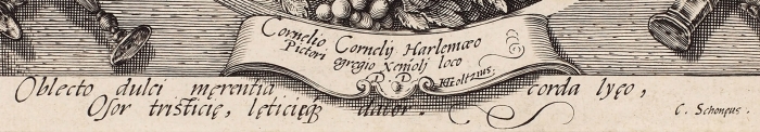Гольциус Хендрик (Hendrik Goltzius) (1558–1617) «Бахус». Лист № 1 из серии «Бахус, Венера, Купидон и Церера (Bacchus, Venus and Cupid and Ceres)». 1595. Бумага, резец, 29,3x21,8 см (лист), 25x18,3 см (оттиск).