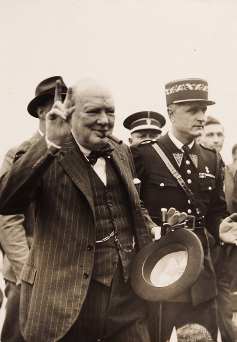 Три фотографии Уинстона Черчилля. 1931-1950-е гг.