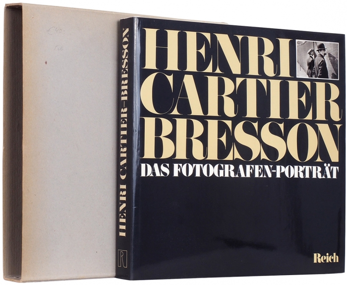 [Фотокнига] Анри Картье-Брессон. Портрет фотографа. [Henri Cartier Bresson. Das fotografen-porträt. На нем. яз.]. Reich Verlag, 1983.