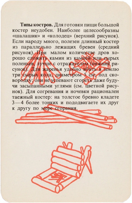 [Набор карточек] Советы туристу / худ. И. Петрович. Л., 1972.